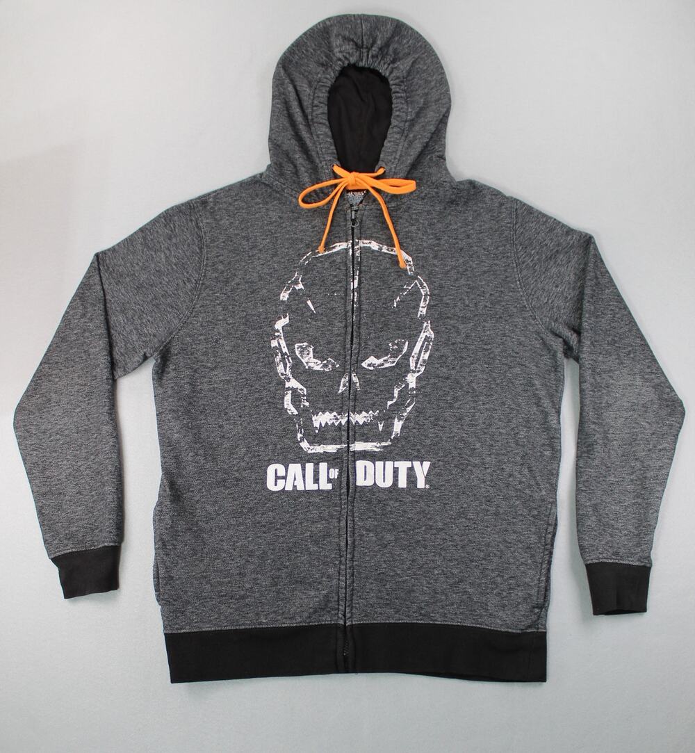 Call Of Duty Black Ops Pull Over Hoodie Jacket Logo Mens Large